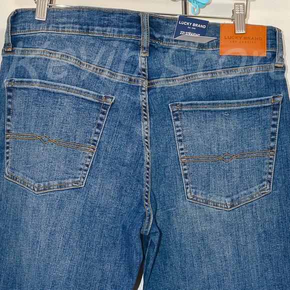 Men jeans NWT Lucky Brand Men's 221 Original Straight Fit Straight Leg. - Picture 11 of 13